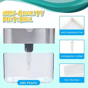 Soap Pump Dispenser Sponge Holder