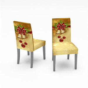 2022 New Christmas Tablecloth Chair Cover set