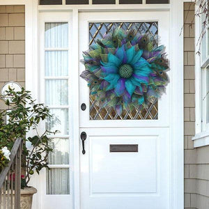 Peacock Pattern Wreath-Noble and unique home decoration