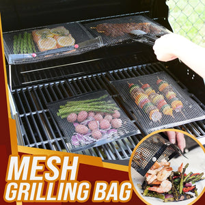 🔥Semi-Annual Sale - $5 Off - Reusable Non-Stick BBQ Mesh Grilling Bags