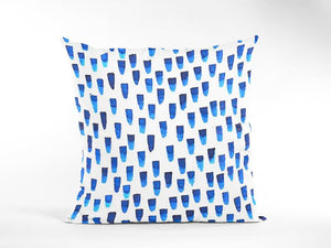 Abstract Blue Cushion Covers (60% OFF )