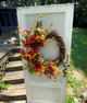 Autumn fall wreath with sunflowers-Showstopper!