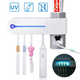 UV Light Toothbrush Holder Toothpaste Dispenser