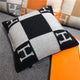 Luxury H letter Pillow Cover