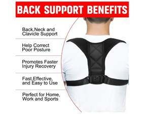 Posture Corrector (Adjustable to All Body Sizes)