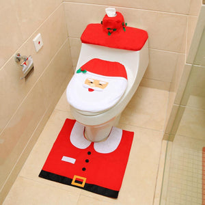 Christmas Toilet Decoration