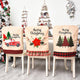Removable Washable Dining Room Chair Protector Slipcovers Christmas