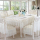 Table Cloth Lace Embroidery Dining Chairs Cover