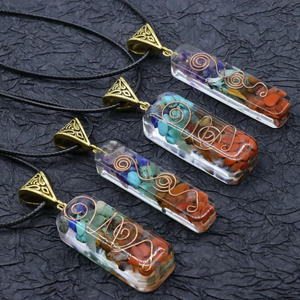 Natural Orgone Energy Pendant Necklace