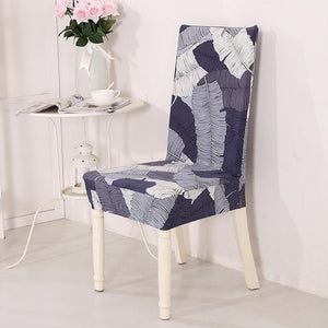 Floral Print Design Stretch Chair Cover For Party Banquet Wedding Restaurant(1 Set of 4 PCS)