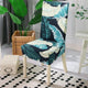 Floral Print Design Stretch Chair Cover For Party Banquet Wedding Restaurant(1 Set of 4 PCS)